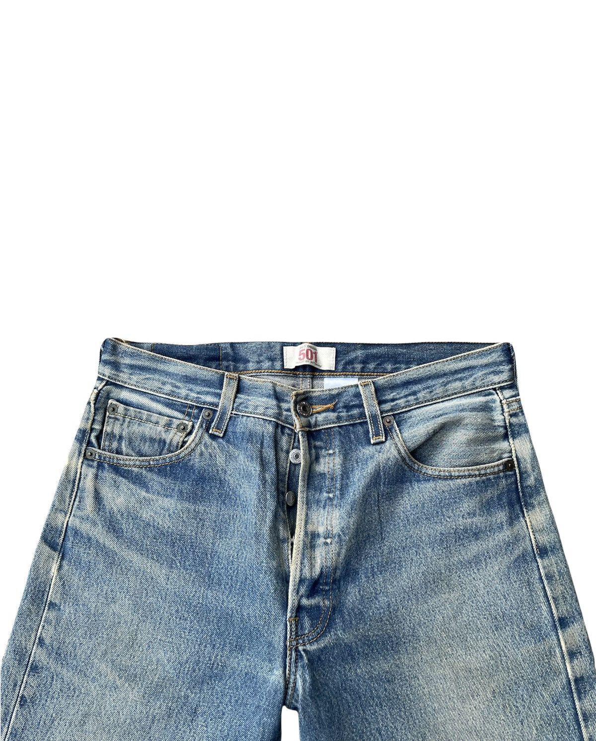Levi's Levis 501 e Single R Vintage Aging Faded Wash Size US 31 - 6 Thumbnail