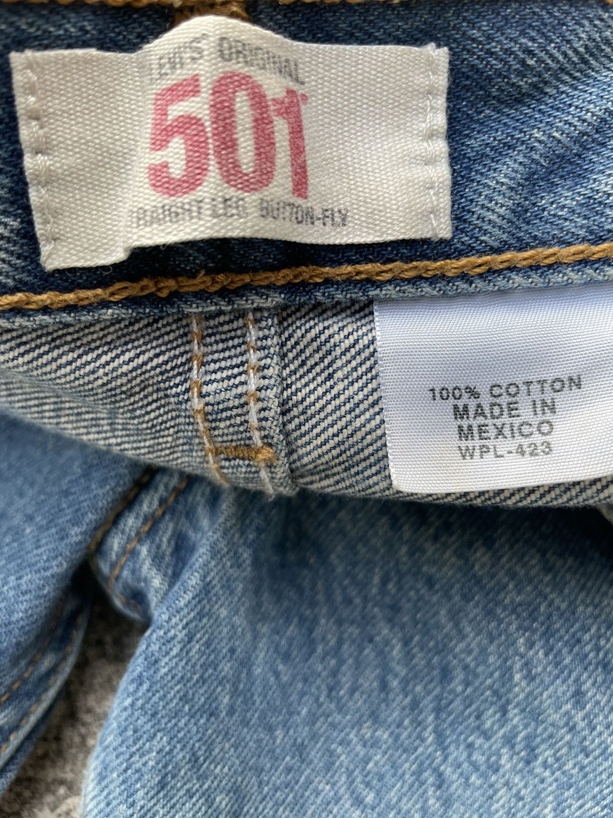 Levi's Levis 501 e Single R Vintage Aging Faded Wash Size US 31 - 20 Thumbnail