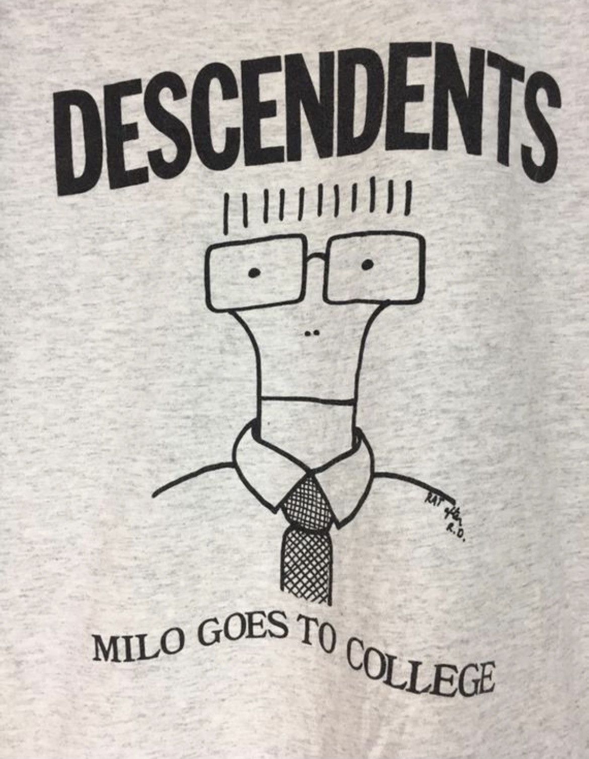 Band Tees Vintage 90s Descendants milo goes to college punk band Size US S / EU 44-46 / 1 - 4 Thumbnail
