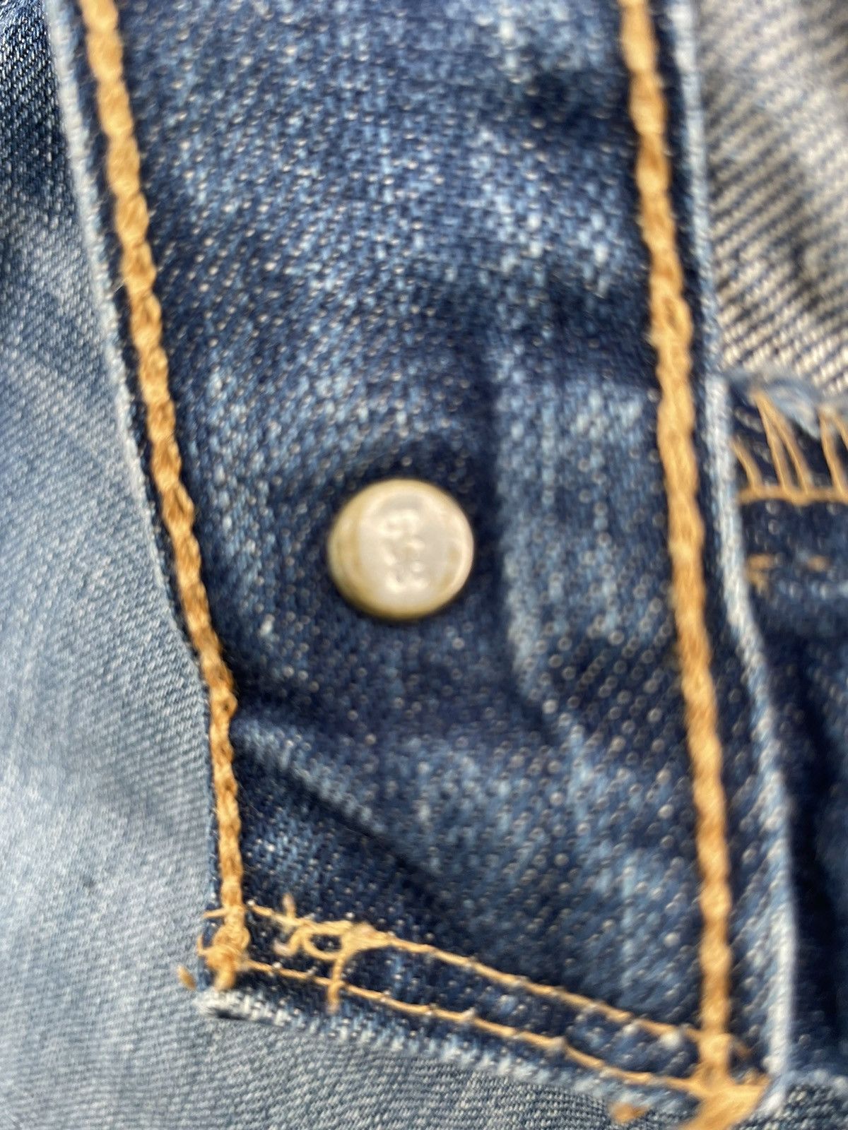 Levi's Levis 501 e 2003 Faded Wash Denim Size US 32 / EU 48 - 15 Thumbnail