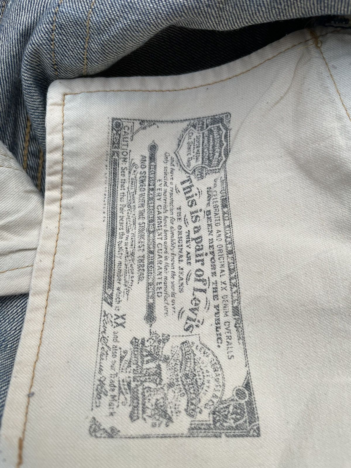 Levi's Levis 501 e 2003 Faded Wash Denim Size US 32 / EU 48 - 13 Thumbnail