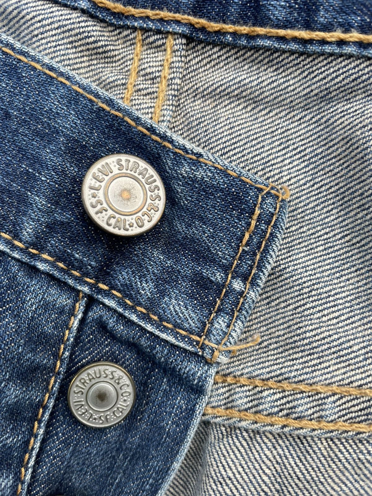 Levi's Levis 501 e 2003 Faded Wash Denim Size US 32 / EU 48 - 18 Thumbnail
