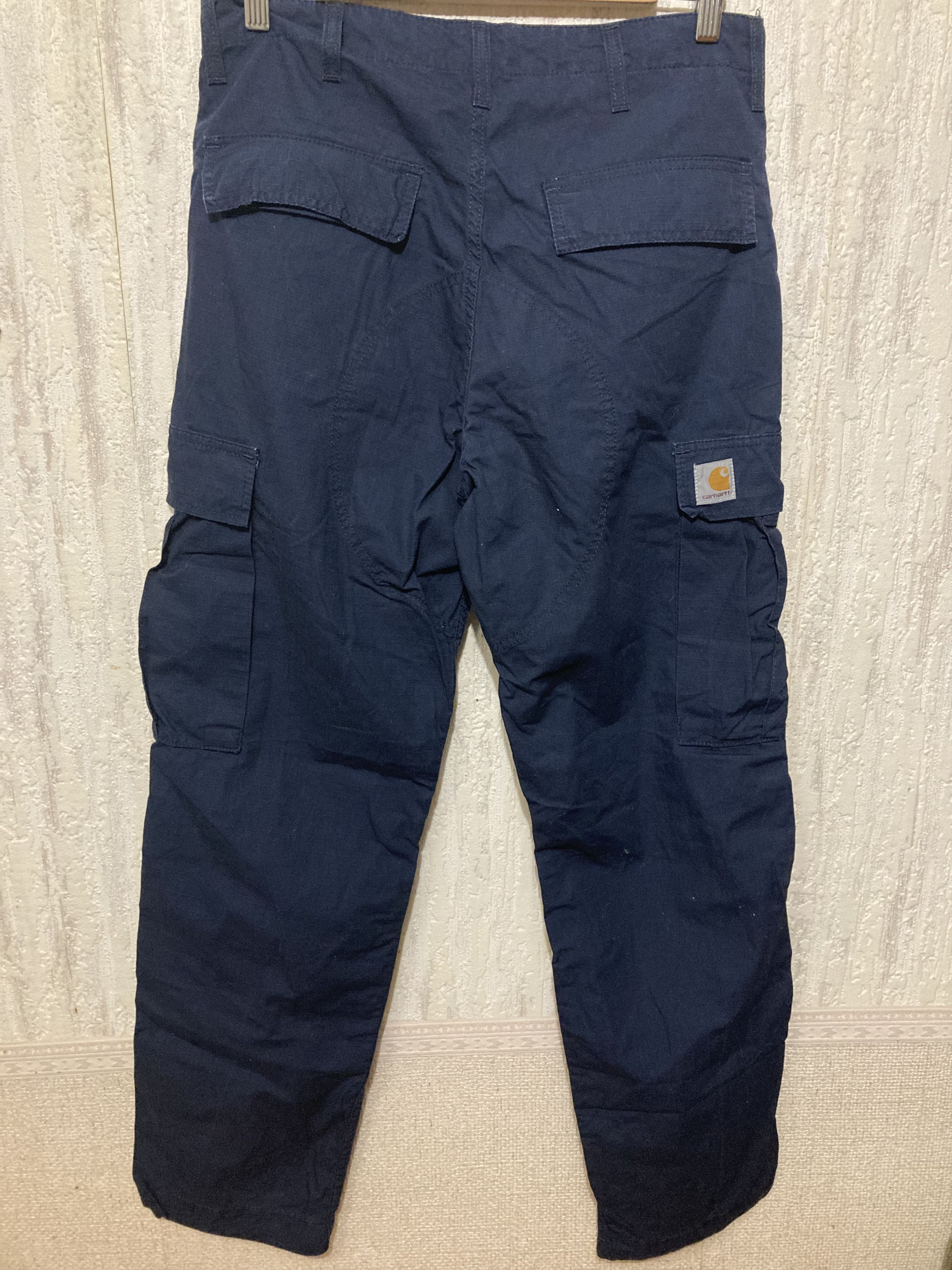 Carhartt Carhartt WIP Vintage Rip Stop Regular Cargo Pants Size US 31 - 1 Thumbnail