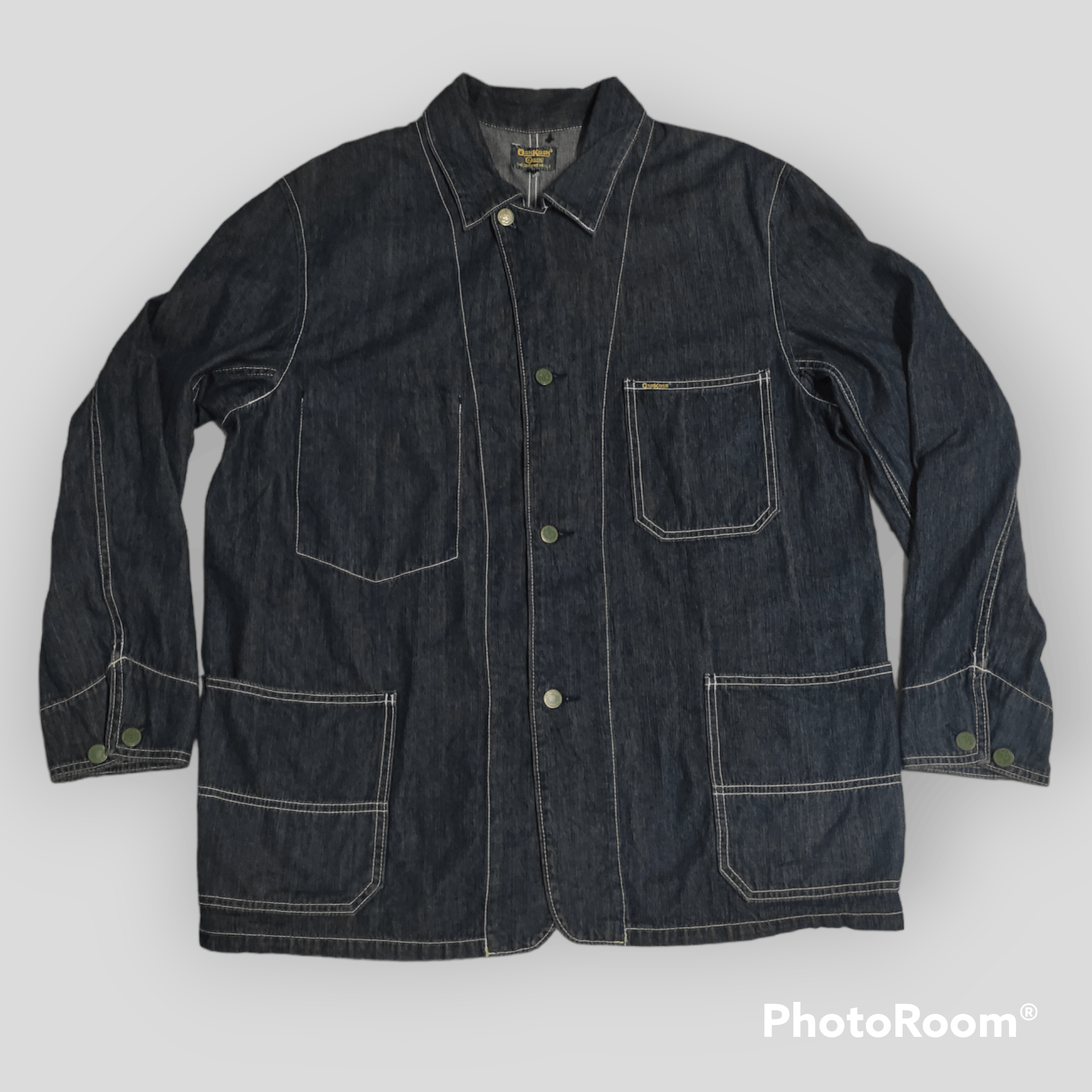 🔥 steals 🔥 vintage Oshkosh denim jacket