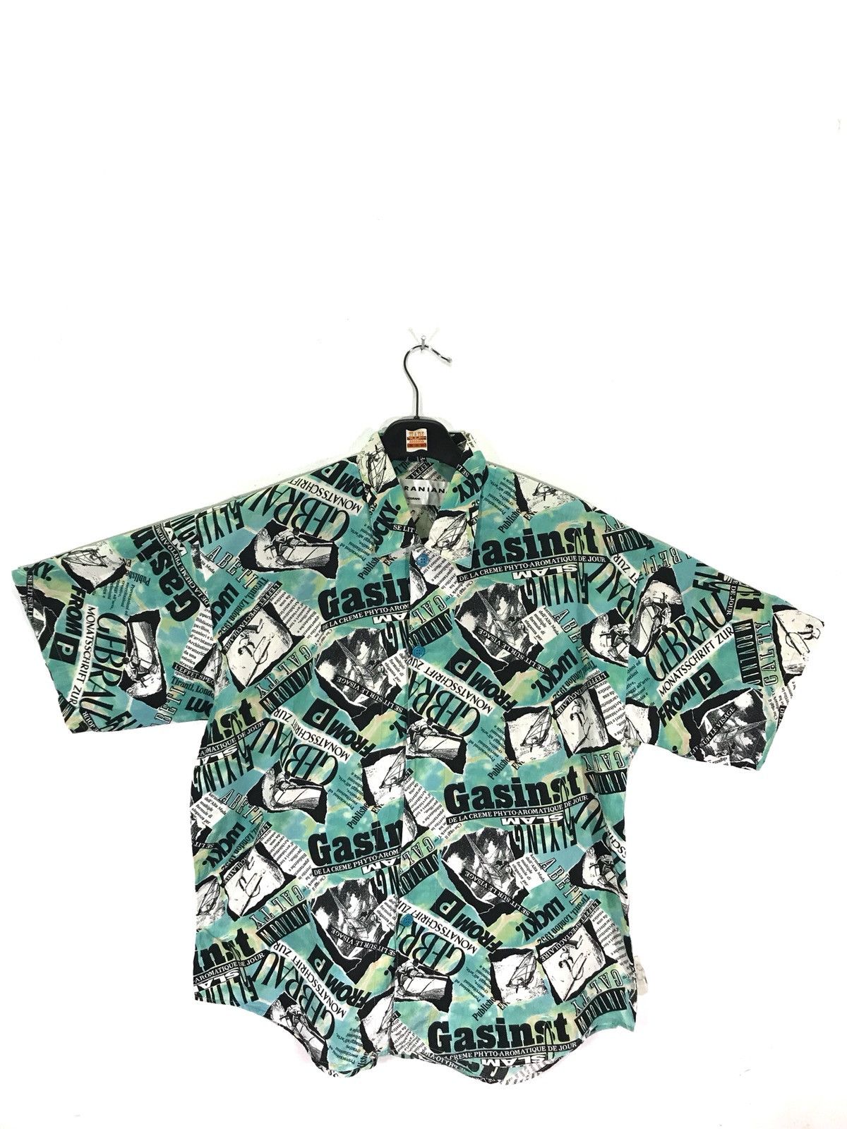 Japanese Brand Vintage Ranian Art Design Full Print Shirt Made In Japan Size US L / EU 52-54 / 3 - 2 Thumbnail