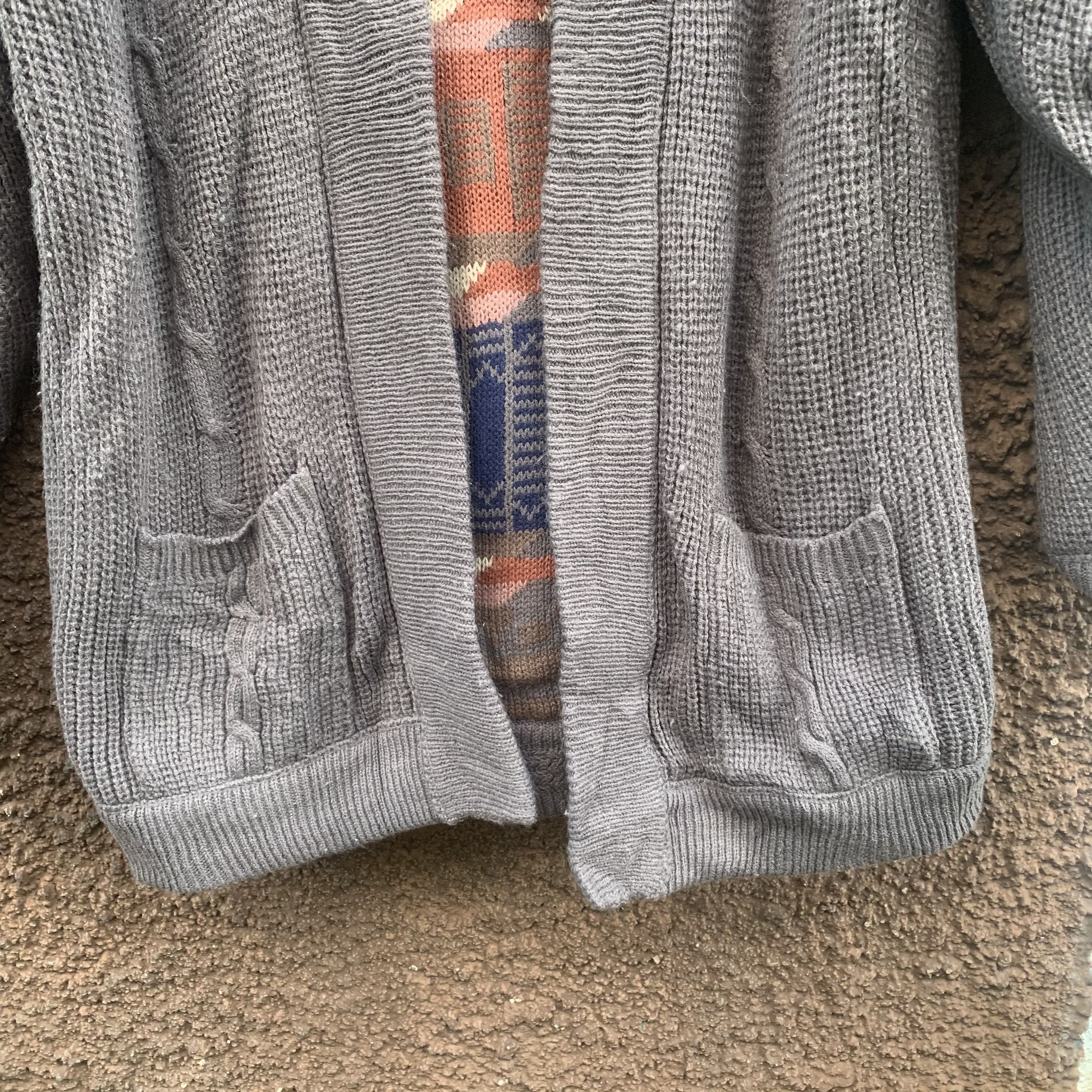 Aran Isles Knitwear SEND OFFER💥Scotch Faggonting Cable Reversible RARE Cardigan Size US M / EU 48-50 / 2 - 10 Thumbnail