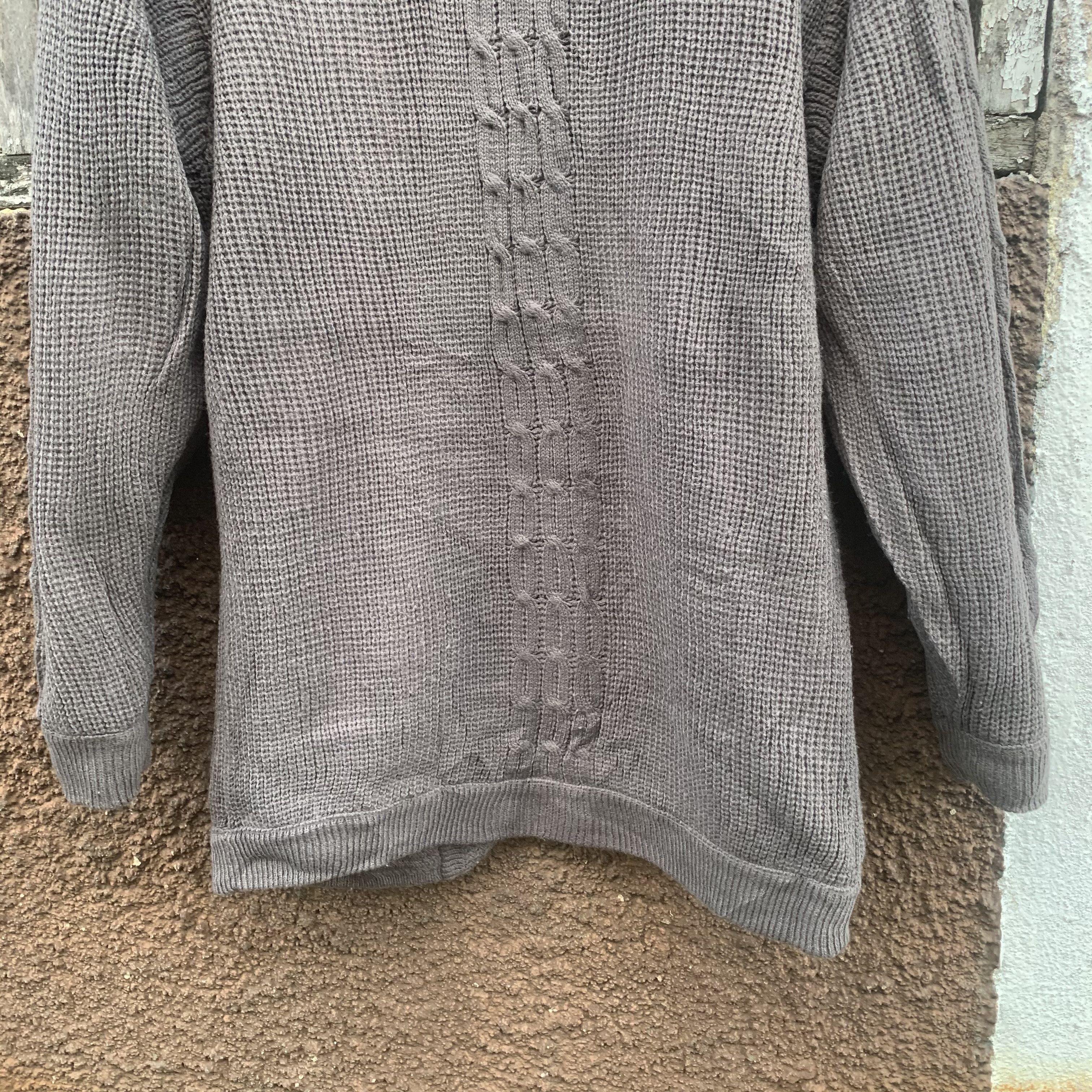 Aran Isles Knitwear SEND OFFER💥Scotch Faggonting Cable Reversible RARE Cardigan Size US M / EU 48-50 / 2 - 13 Thumbnail