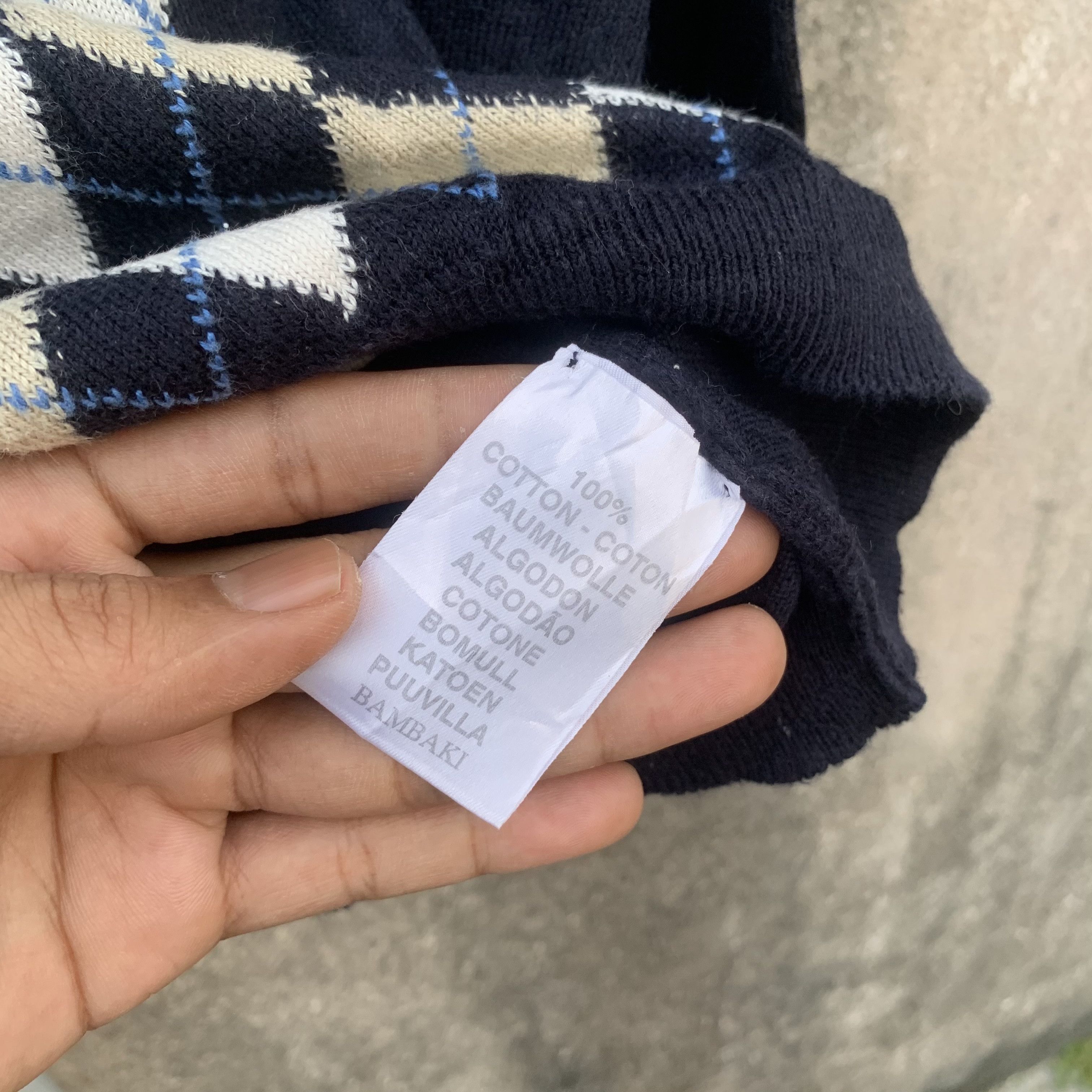Burberry Burberry London Knit Argle Pattern Diamond Jumper Sweater Size US M / EU 48-50 / 2 - 9 Thumbnail