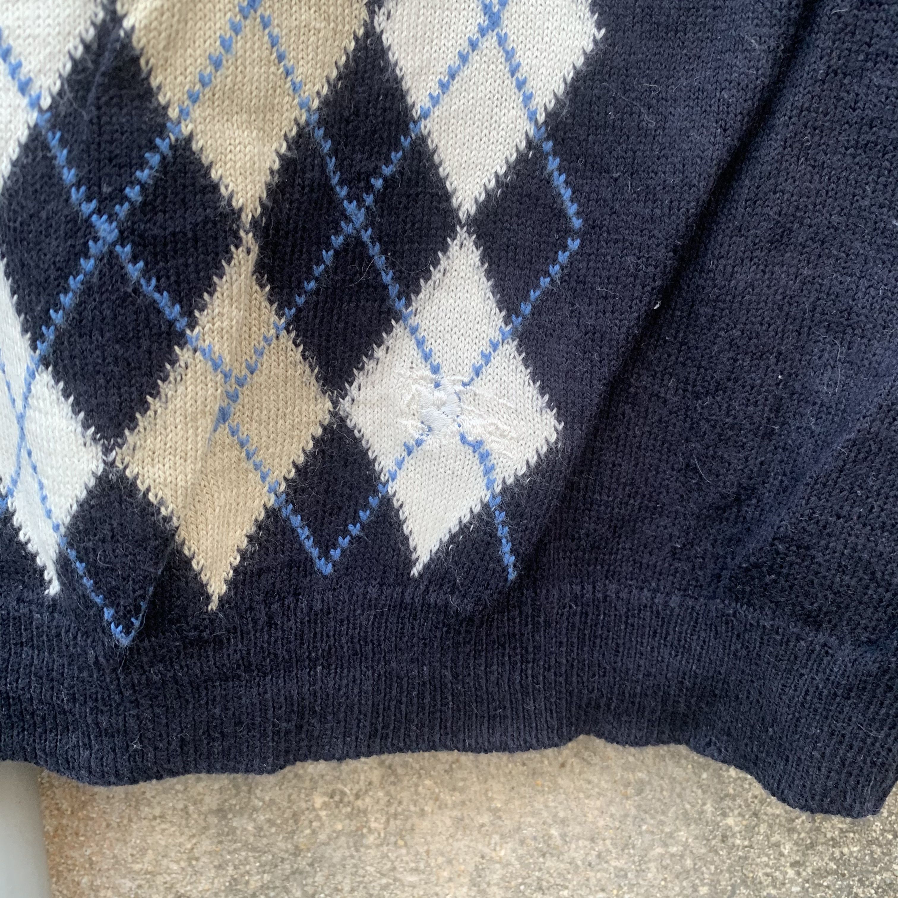 Burberry Burberry London Knit Argle Pattern Diamond Jumper Sweater Size US M / EU 48-50 / 2 - 7 Thumbnail