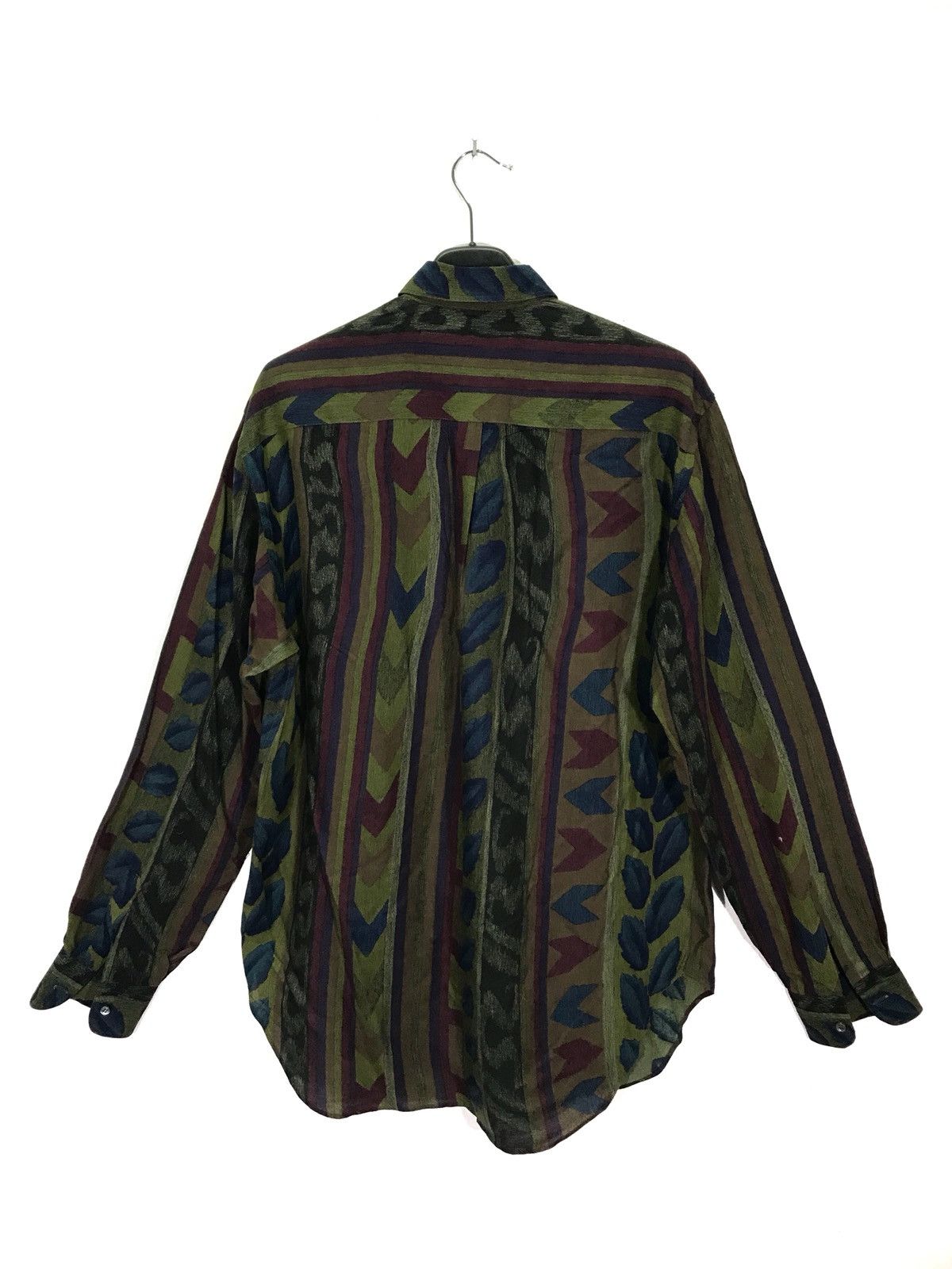 Designer × If Six Was Nine Vintage Bagutta Pop Art Design Rayon Shirt Made In Italy Size US M / EU 48-50 / 2 - 2 Thumbnail
