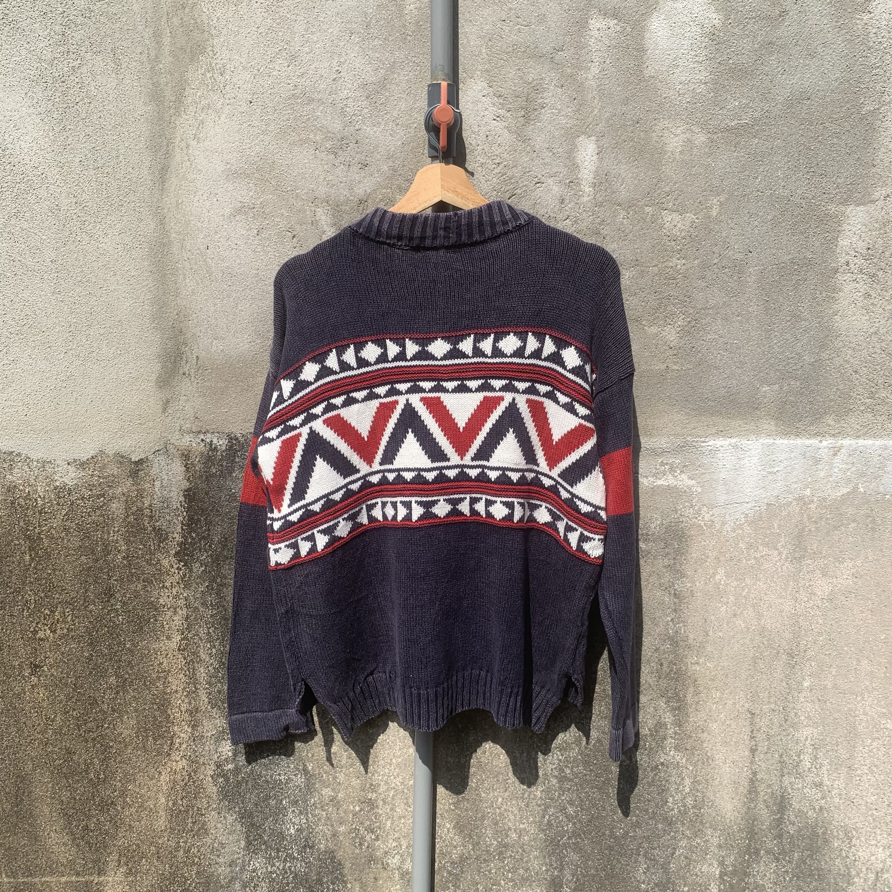 Aran Isles Knitwear 💥 STEALS 💥 RCWB Knit Sweater Southwestern Pullover Sweater Size US M / EU 48-50 / 2 - 6 Thumbnail