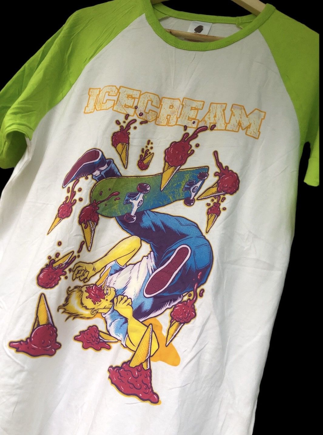 Icecream Billionaire boys Club Icecream Wipe Out Tee skateboard Size US L / EU 52-54 / 3 - 2 Thumbnail