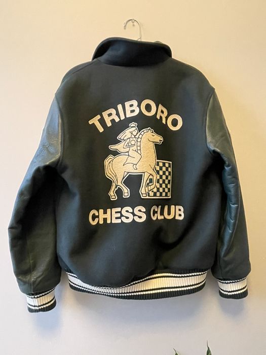 Aime Leon Dore Aime Leon Dore Chess Club Varsity Jacket | Grailed