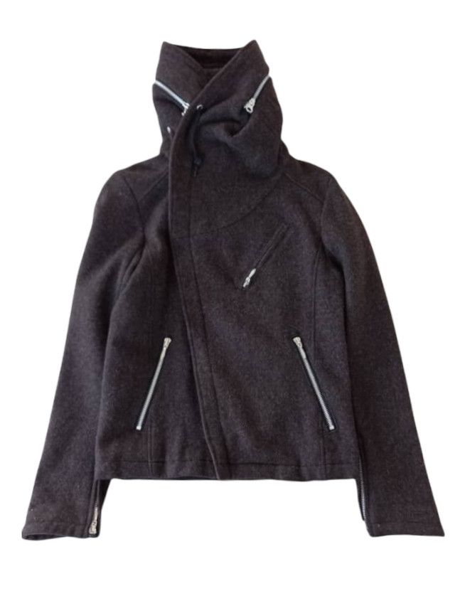 14th Addiction the twelve asymmetrical wool jacket japanese brand Size US S / EU 44-46 / 1 - 2 Thumbnail