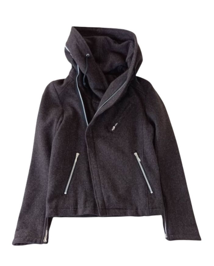 the twelve asymmetrical wool jacket japanese brand
