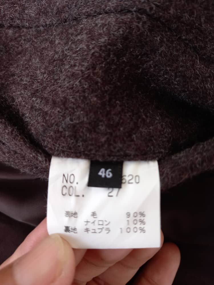 14th Addiction the twelve asymmetrical wool jacket japanese brand Size US S / EU 44-46 / 1 - 18 Thumbnail