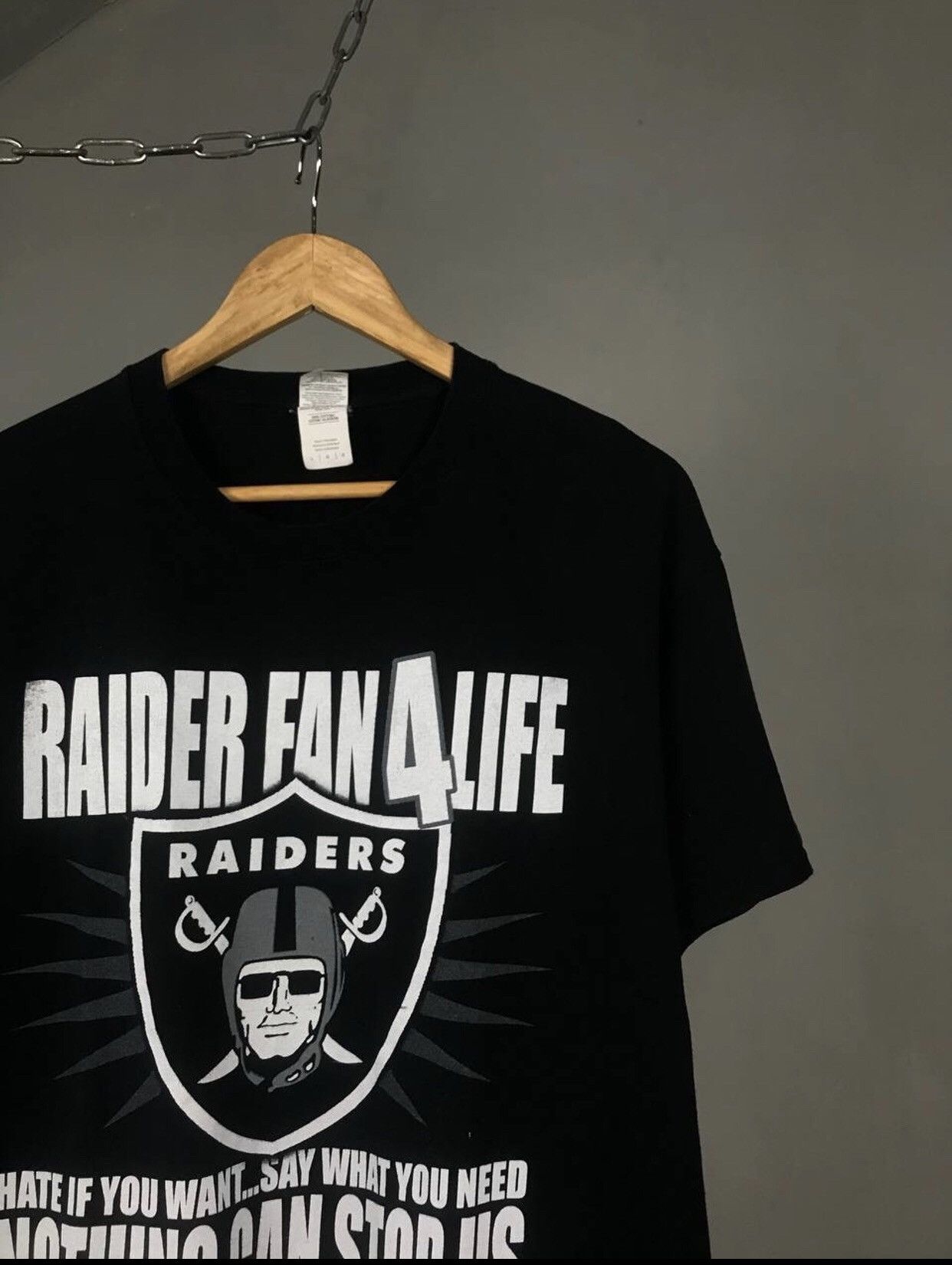 NFL Raiders NFL sportwear vintage tee Size US L / EU 52-54 / 3 - 2 Thumbnail