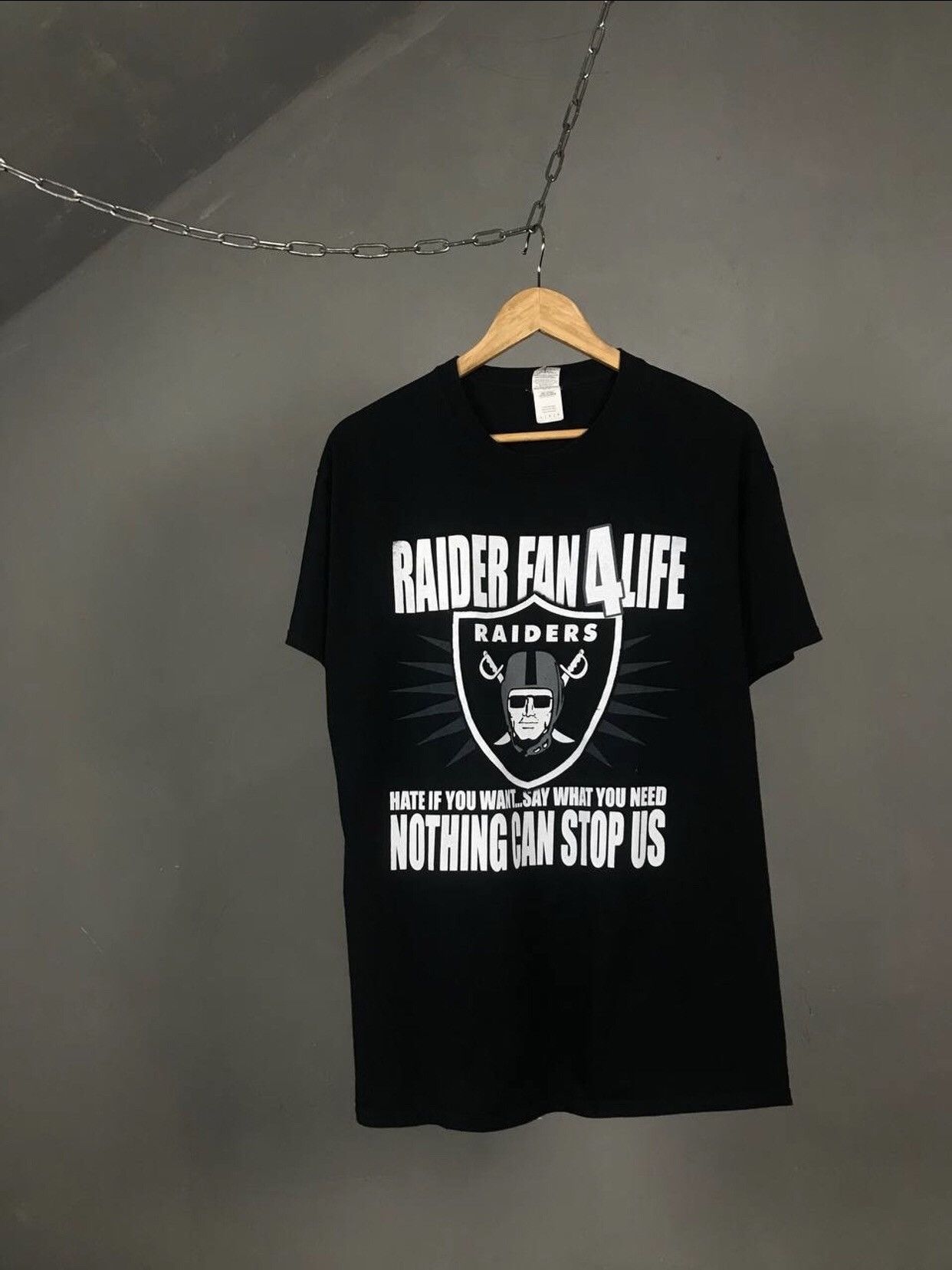 NFL Raiders NFL sportwear vintage tee Size US L / EU 52-54 / 3 - 1 Thumbnail