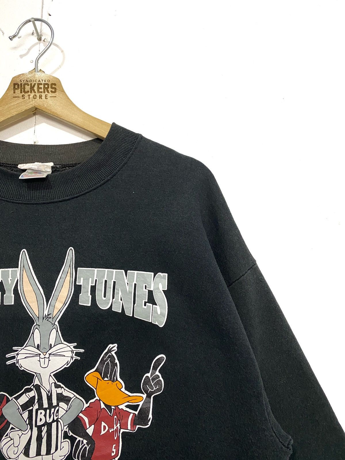 Cartoon Network Vintage 90s Looney Tunes Sweatshirts Pullover Biglogo Large Size US L / EU 52-54 / 3 - 3 Thumbnail
