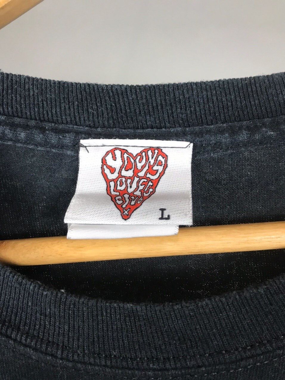 Other × Vintage Young Lovers Club vintage streetwear black longsleeve Size US L / EU 52-54 / 3 - 3 Thumbnail