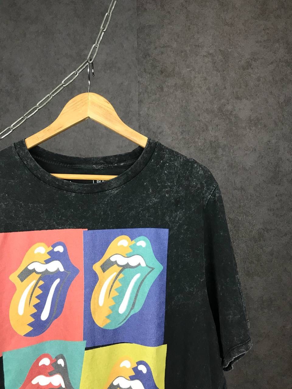Band Tees × The Rolling Stones The Rolling Stones vintage rock band tour overprinted tee Size US L / EU 52-54 / 3 - 3 Thumbnail