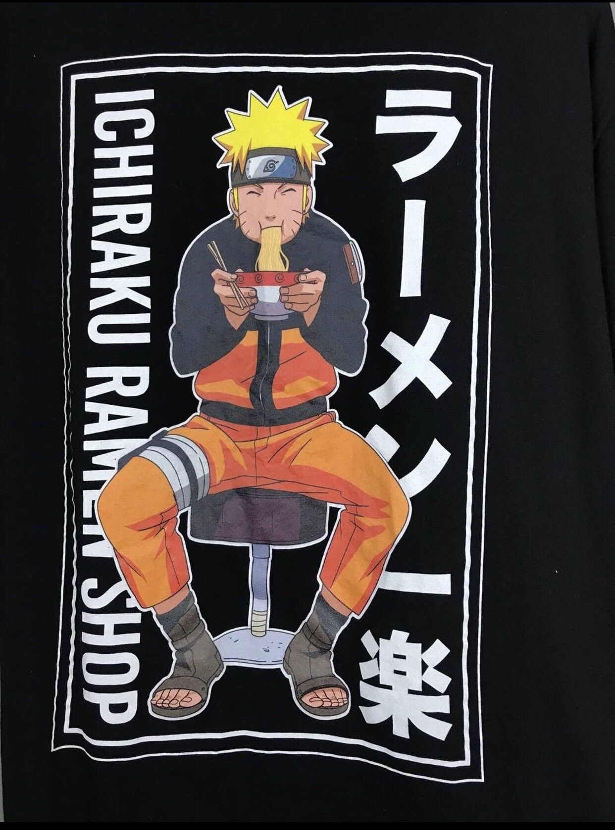 Anime Naruto vintage Japanese brand anima tee Size US XXL / EU 58 / 5 - 7 Thumbnail