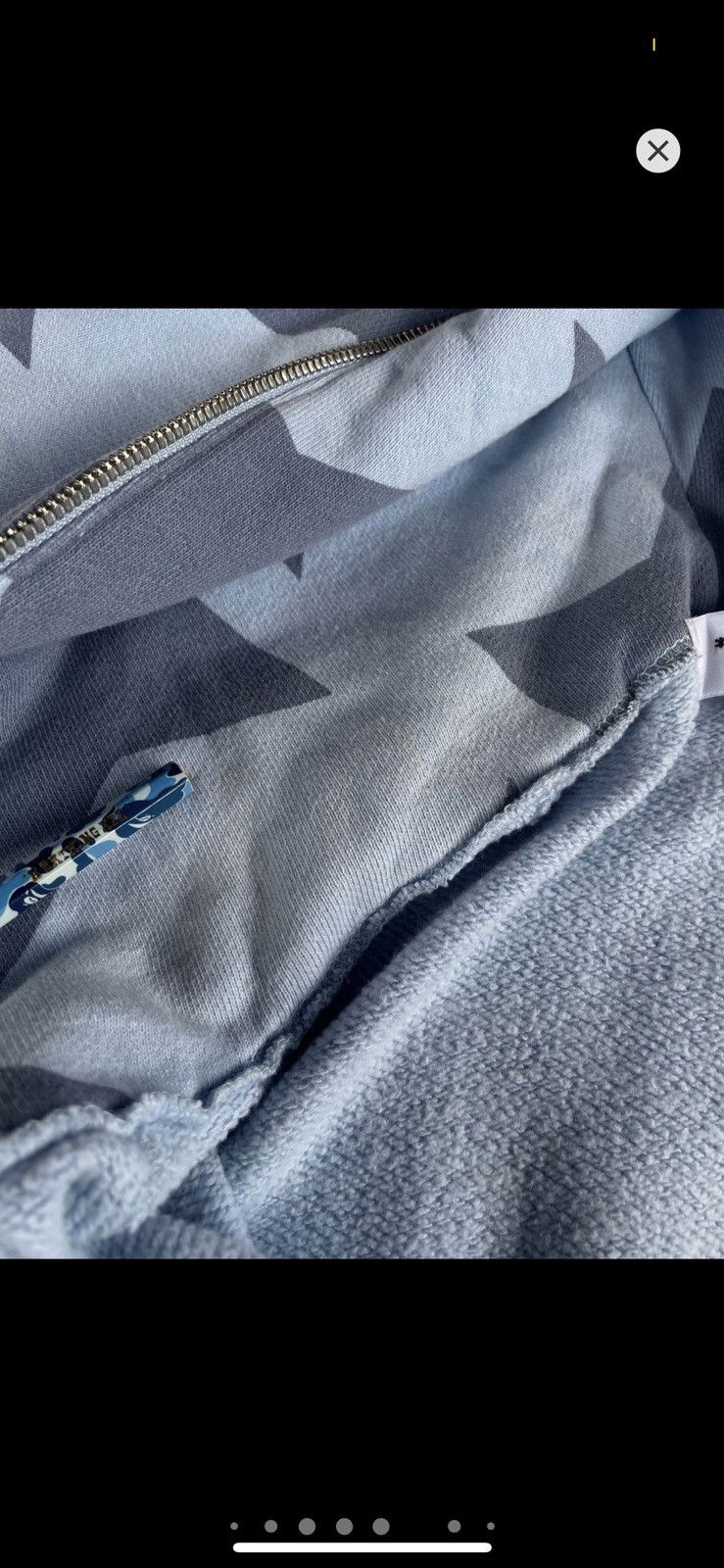 Bape Sta Pattern Full Zip Hoodie Size US M / EU 48-50 / 2 - 16 Thumbnail