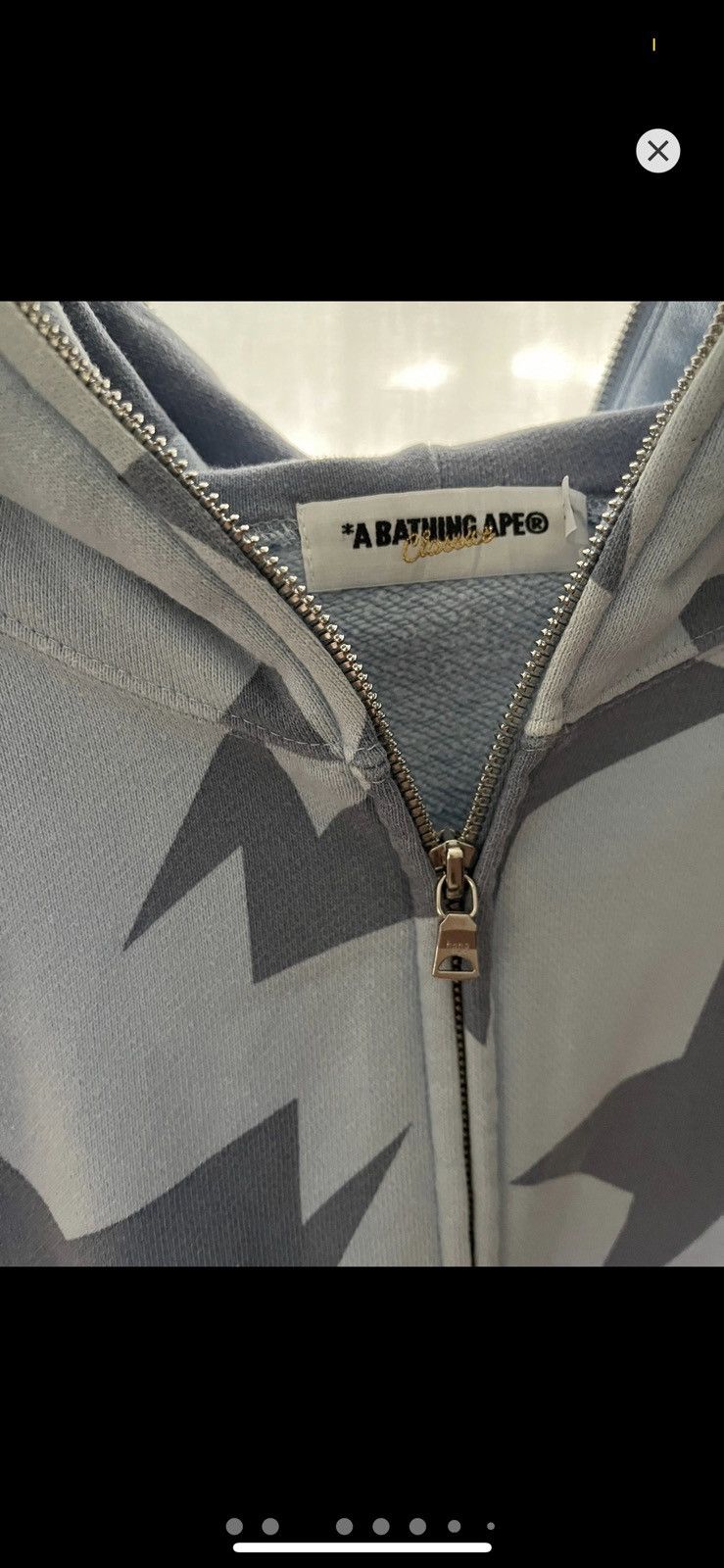 Bape Sta Pattern Full Zip Hoodie Size US M / EU 48-50 / 2 - 5 Thumbnail