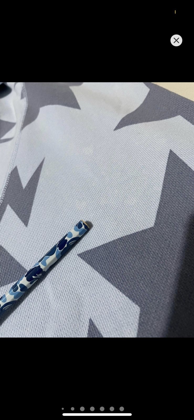 Bape Sta Pattern Full Zip Hoodie Size US M / EU 48-50 / 2 - 21 Thumbnail