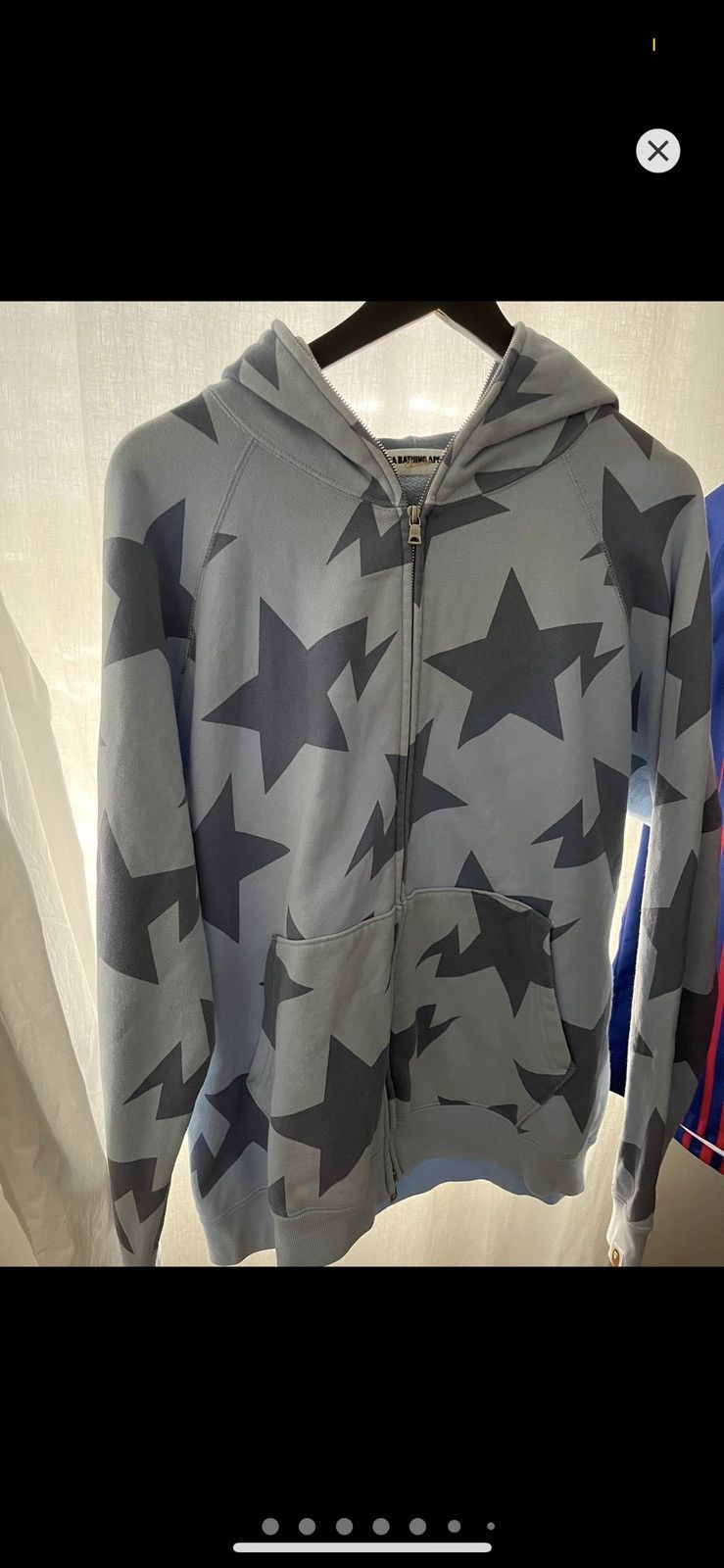 Bape Sta Pattern Full Zip Hoodie Size US M / EU 48-50 / 2 - 3 Thumbnail