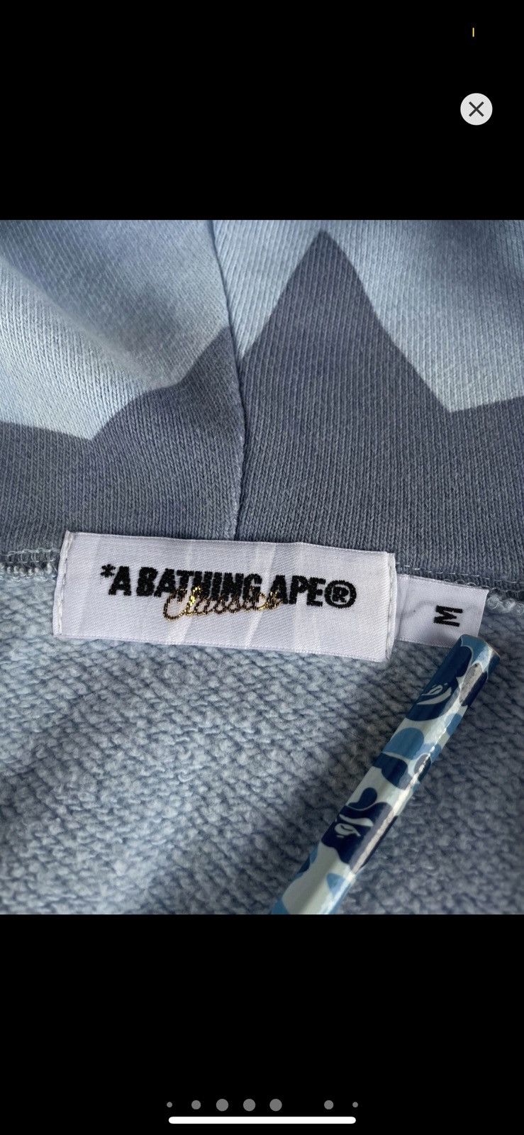 Bape Sta Pattern Full Zip Hoodie Size US M / EU 48-50 / 2 - 10 Thumbnail