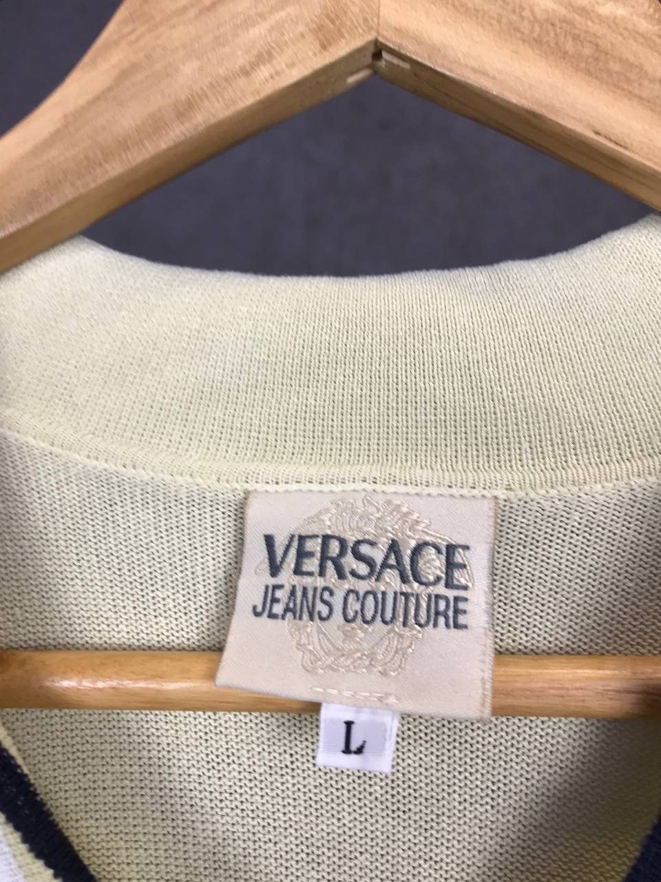 Versace Jeans Couture Versace Jeans Couture vintage rare luxury polo tee Size US L / EU 52-54 / 3 - 3 Thumbnail