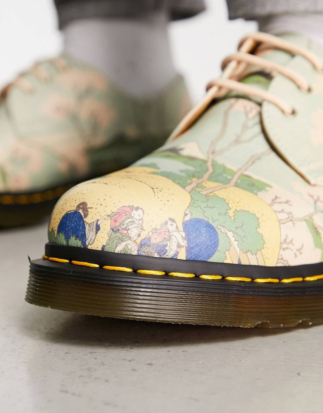 New Dr Martens x The Met 1461 Mount Fuji 3-Eye Oxford Shoes