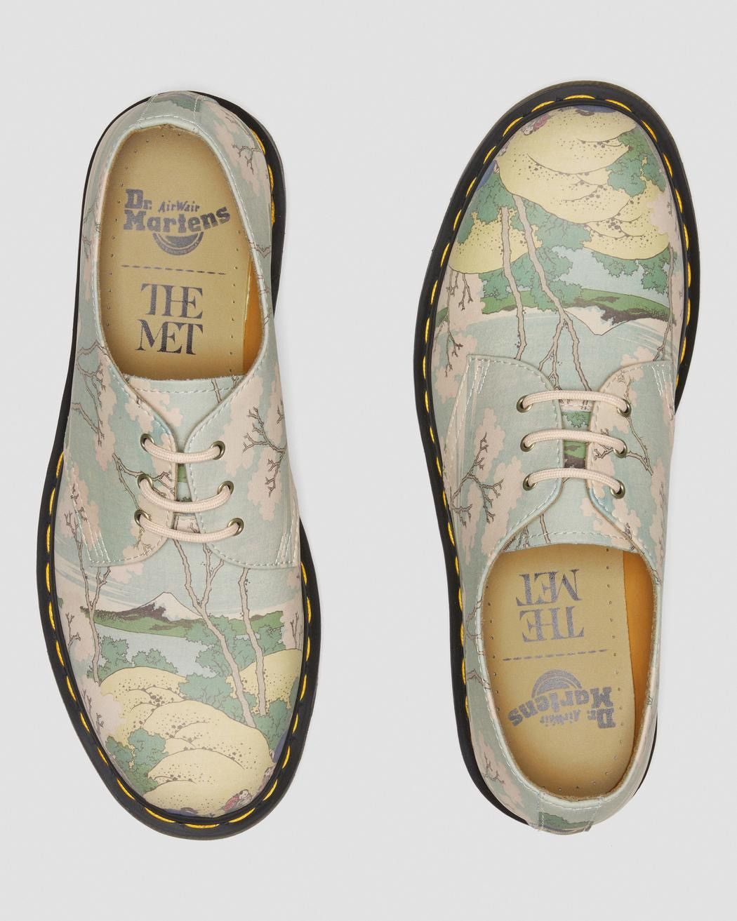 Dr. Martens × Japanese Brand New Dr Martens x The Met 1461 Mount 