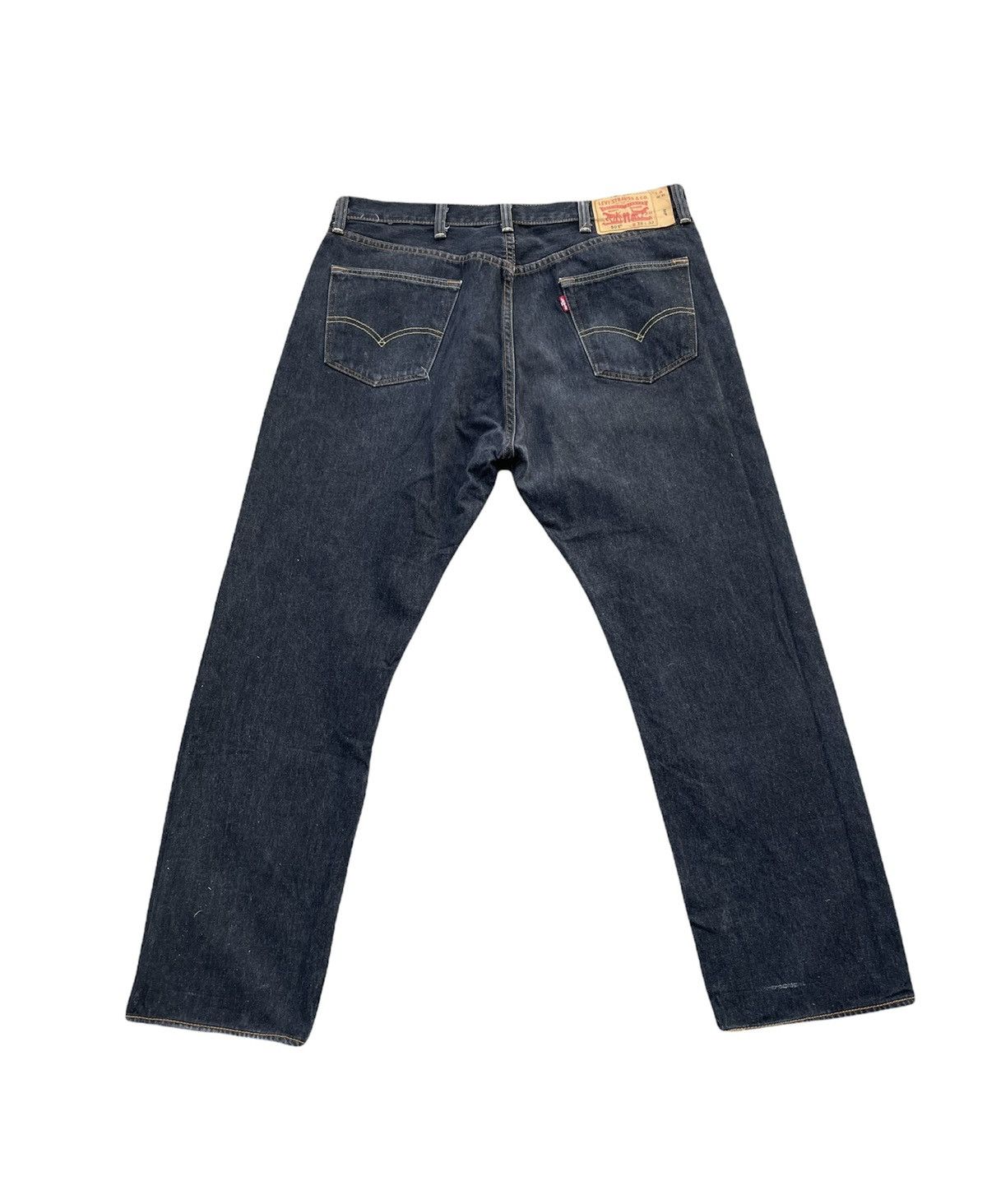Levi's Levi’s 501 e Haiti Black Denim Size US 37 - 6 Thumbnail