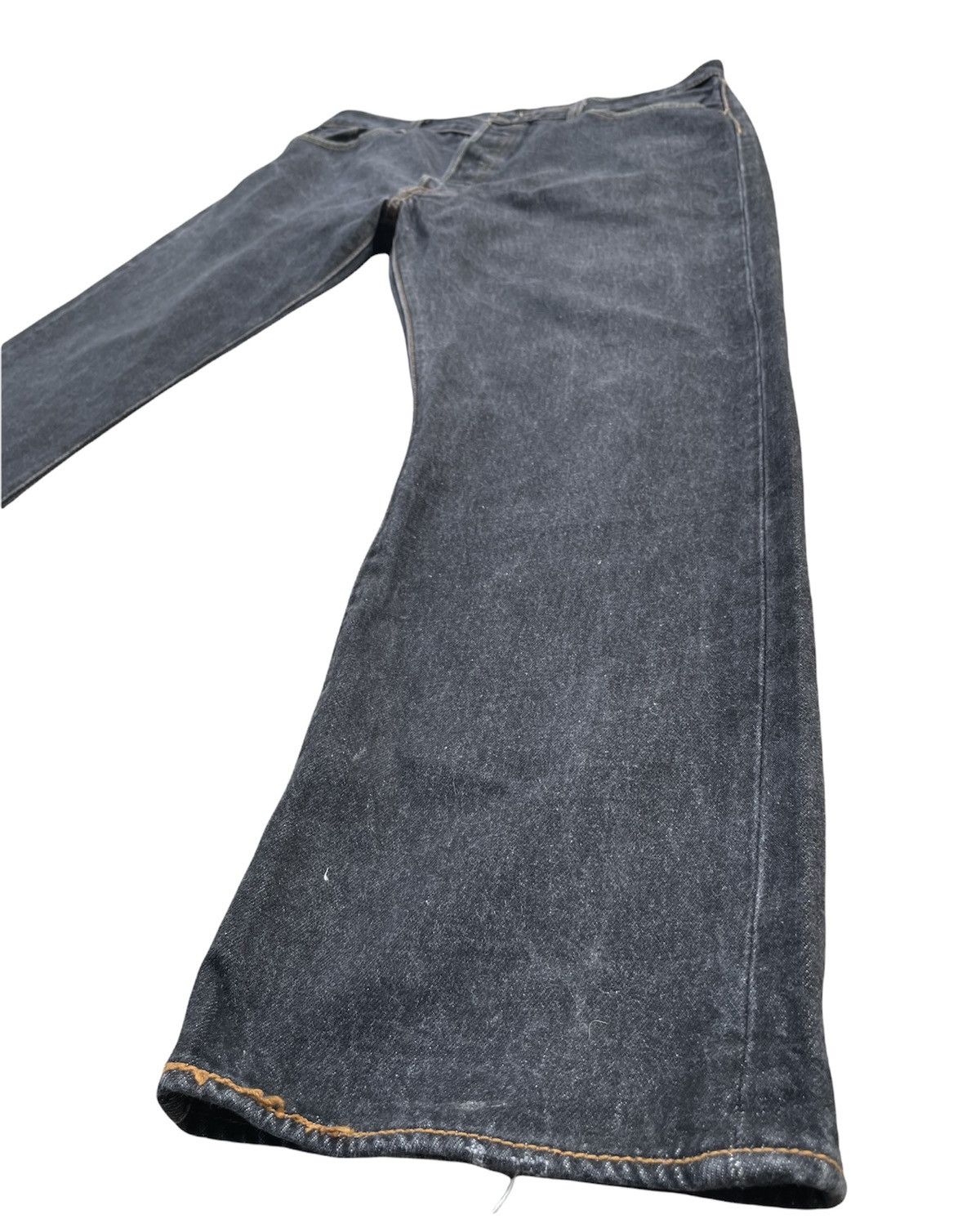 Levi's Levi’s 501 e Haiti Black Denim Size US 37 - 3 Thumbnail