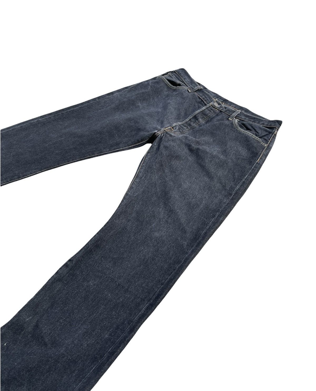 Levi's Levi’s 501 e Haiti Black Denim Size US 37 - 2 Thumbnail