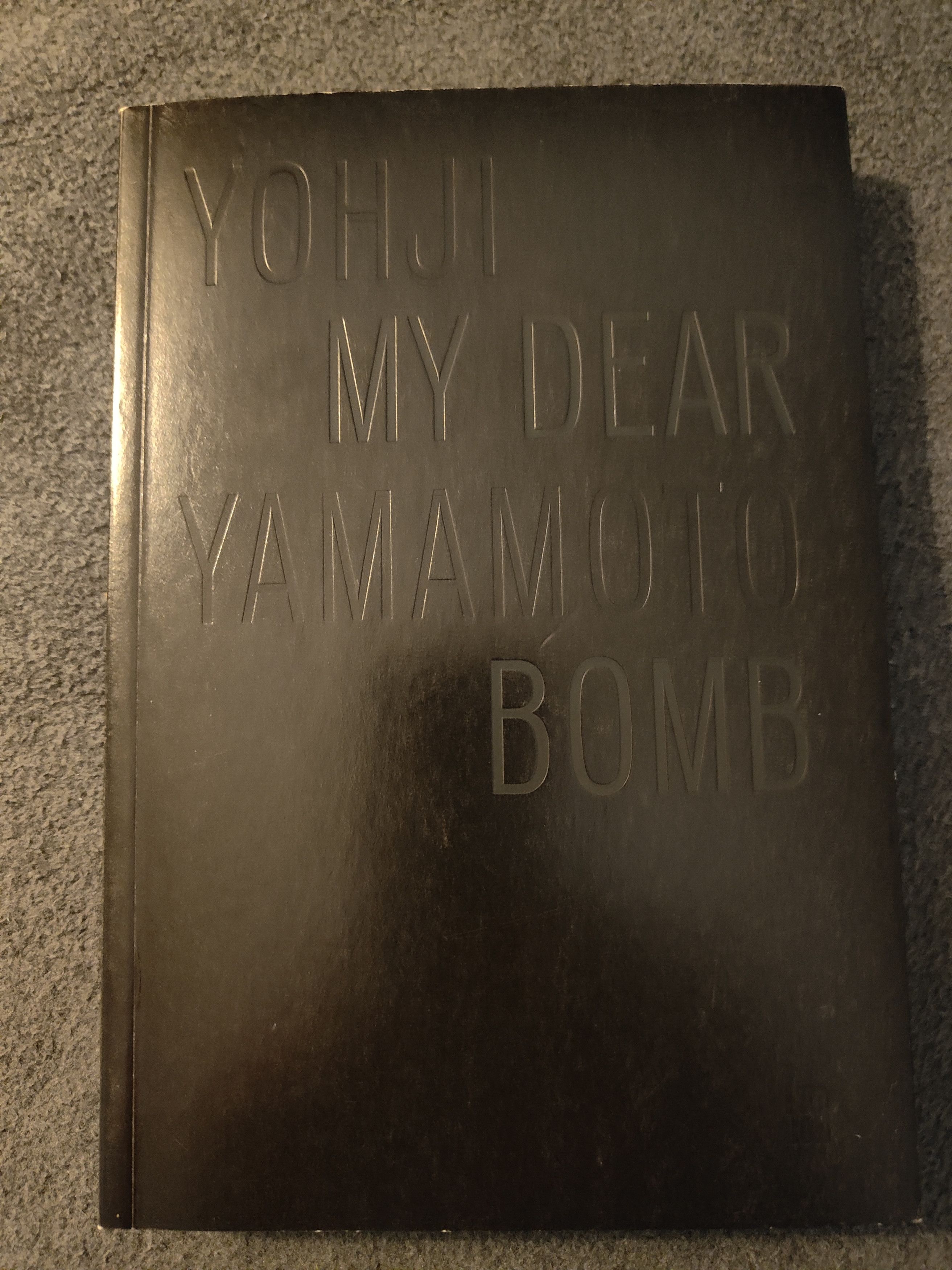 Yohji Yamamoto LAST PRICE Yohji Yamamoto My Dear Bomb FRENCH