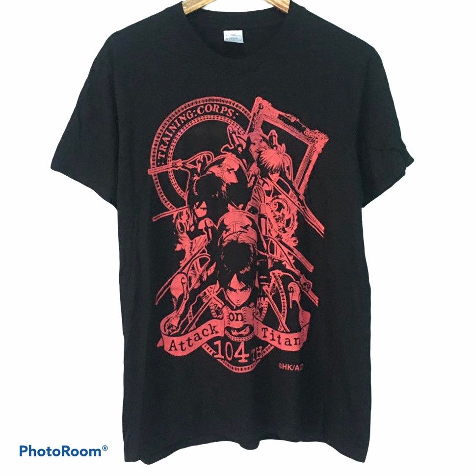 Cartoon Network × Japanese Brand × Vintage ATTACK ON TITAN ANIME JAPAN T-shirt Size US M / EU 48-50 / 2 - 1 Thumbnail