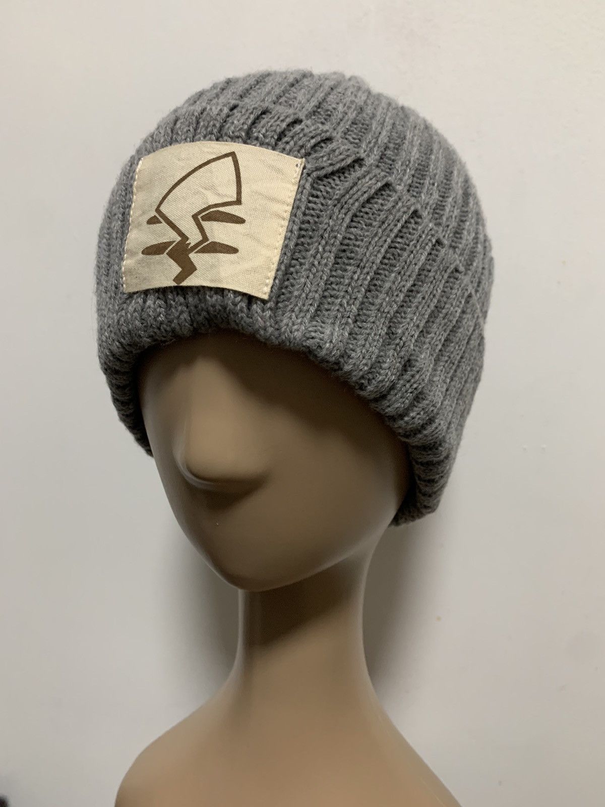 Anime × Nintendo × Pokemon Rare Pokemon Pikachu Tail Logo Beanie Size ONE SIZE - 2 Thumbnail