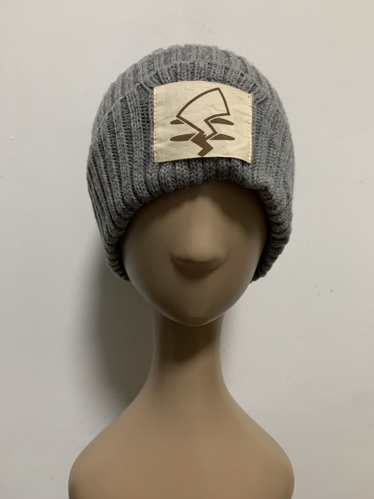 Anime × Nintendo × Pokemon Rare Pokemon Pikachu Tail Logo Beanie Size ONE SIZE - 1 Thumbnail