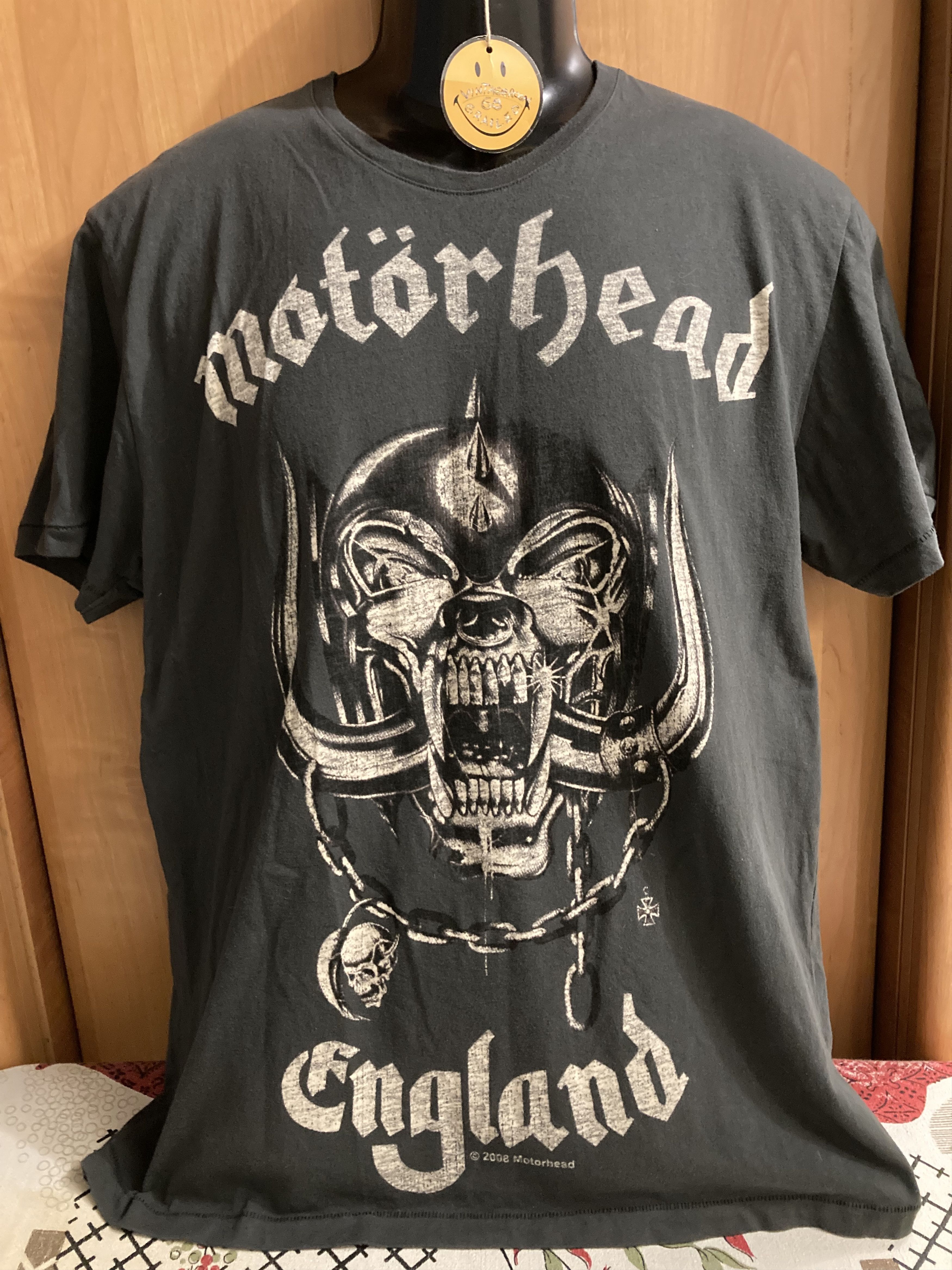Band Tees × Vintage Vintage 2008 Motorhead Legendary England Tee Size US M / EU 48-50 / 2 - 1 Thumbnail