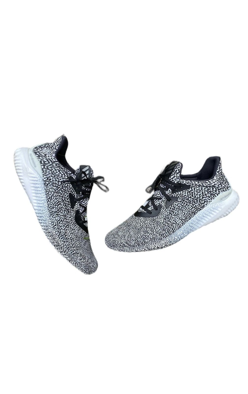 Adidas Adidas Alpha Bounce zebra shoes Size US 10 / EU 43 - 1 Thumbnail