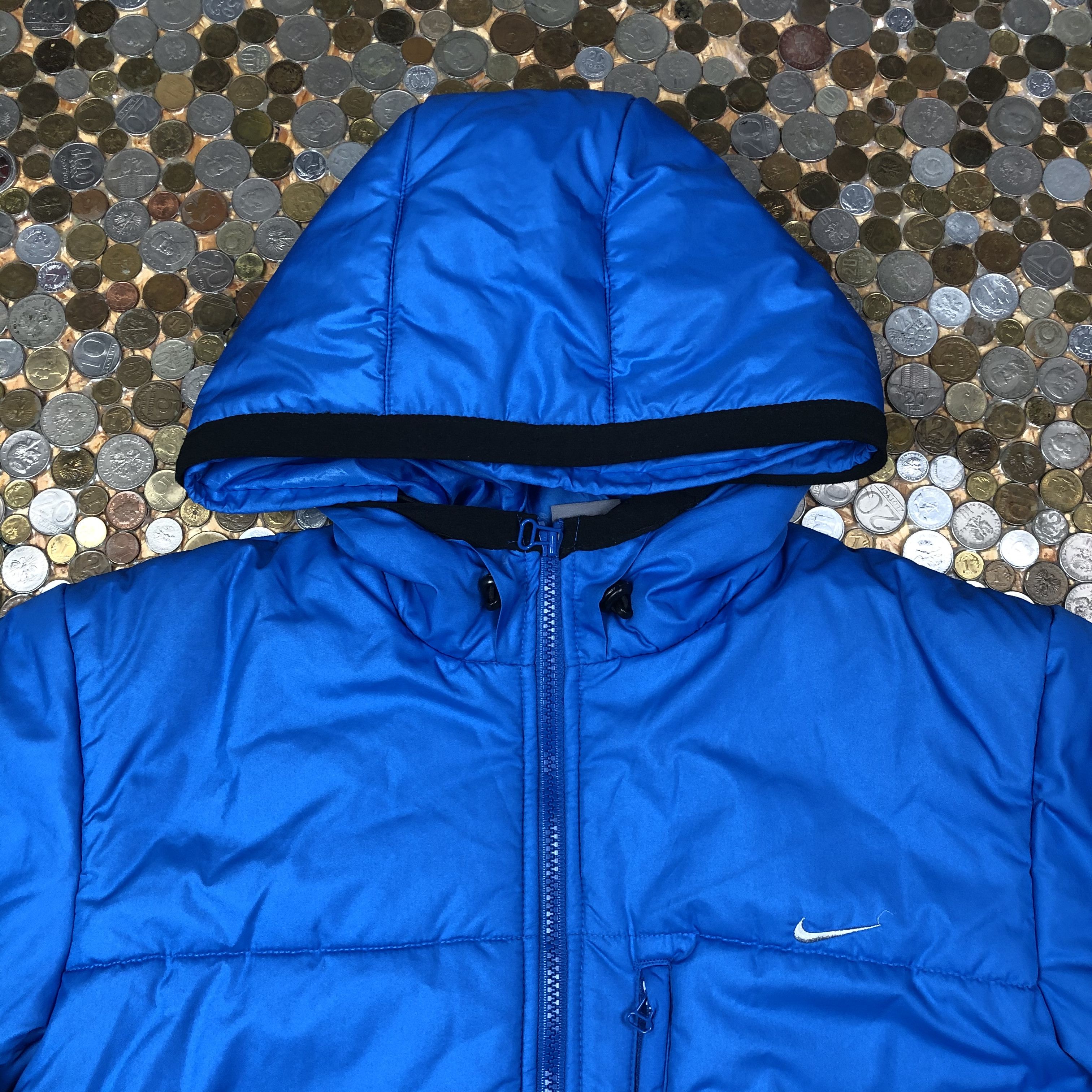 Nike × Vintage Nike Vintage Puffer Jacket Size M / US 6-8 / IT 42-44 - 2 Thumbnail
