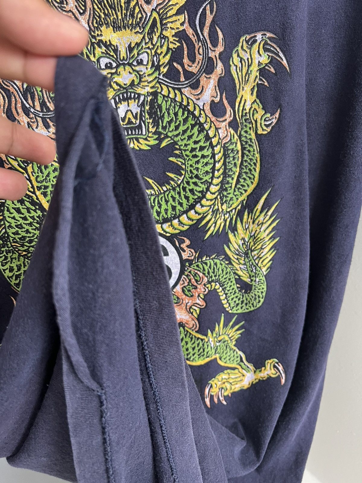 Japanese Brand vintage Stussy Dragon 90s usa Size US L / EU 52-54 / 3 - 5 Thumbnail