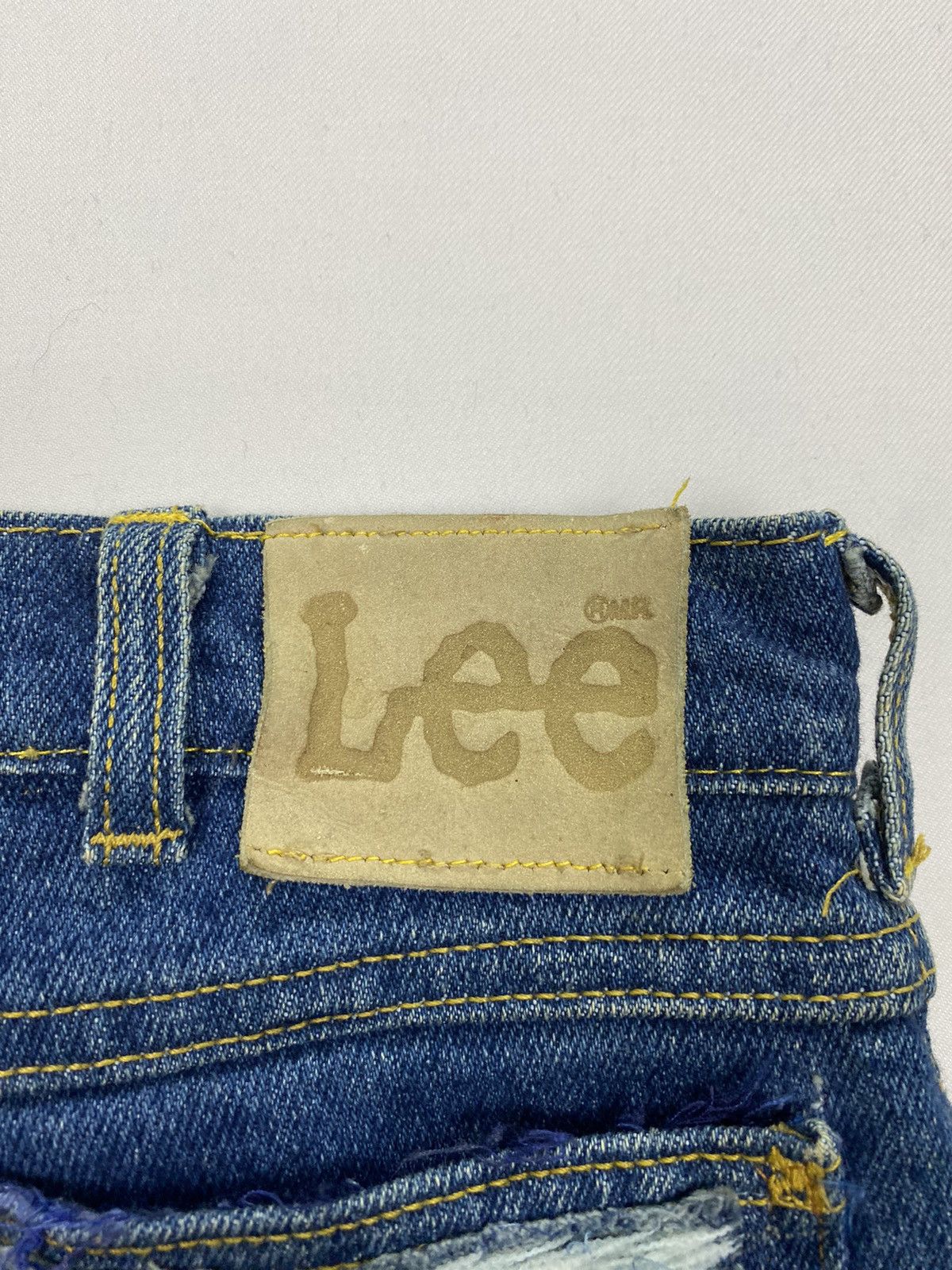 Lee Lee X Sample Reworked Distressed Jeans Size US 32 / EU 48 - 12 Thumbnail