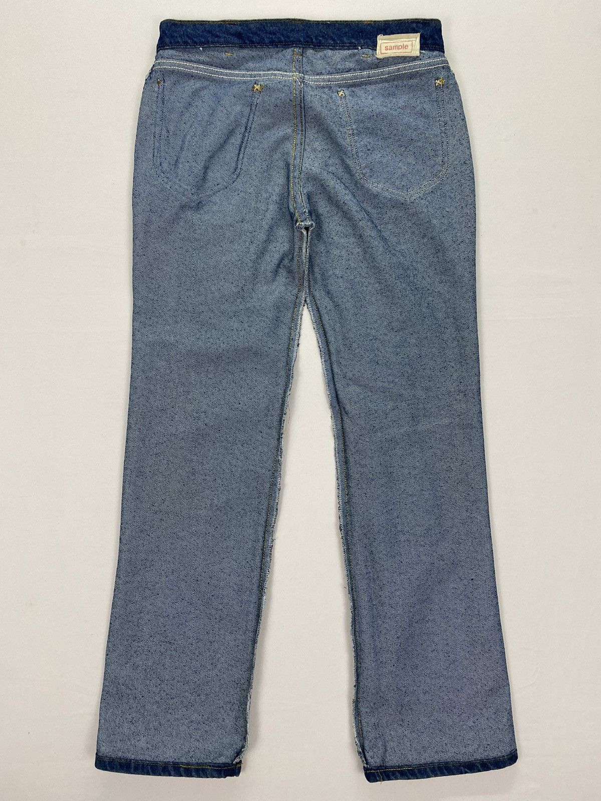 Lee Lee X Sample Reworked Distressed Jeans Size US 32 / EU 48 - 10 Thumbnail