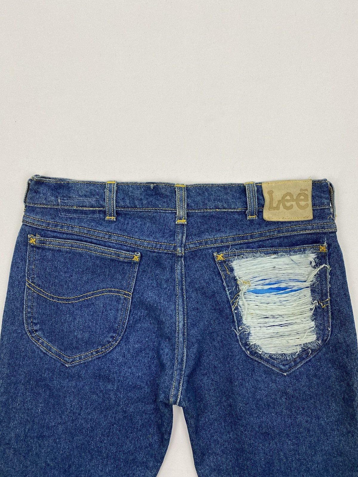 Lee Lee X Sample Reworked Distressed Jeans Size US 32 / EU 48 - 8 Thumbnail