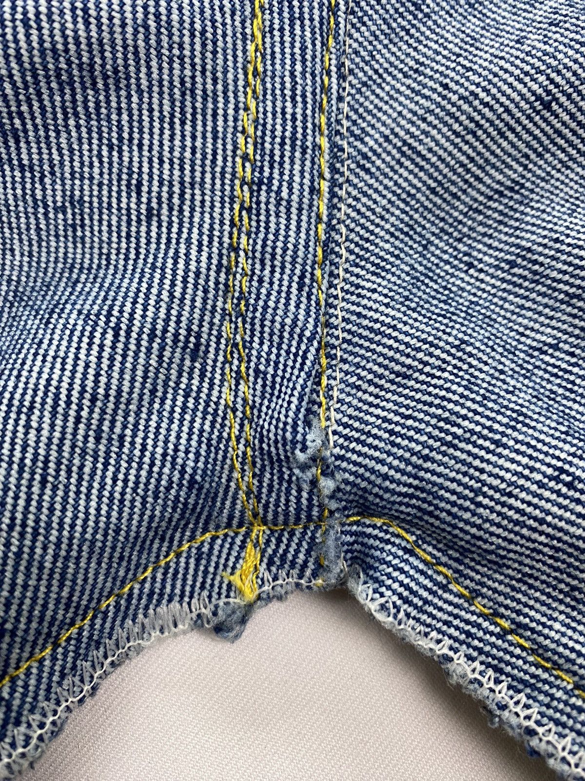 Lee Lee X Sample Reworked Distressed Jeans Size US 32 / EU 48 - 18 Thumbnail