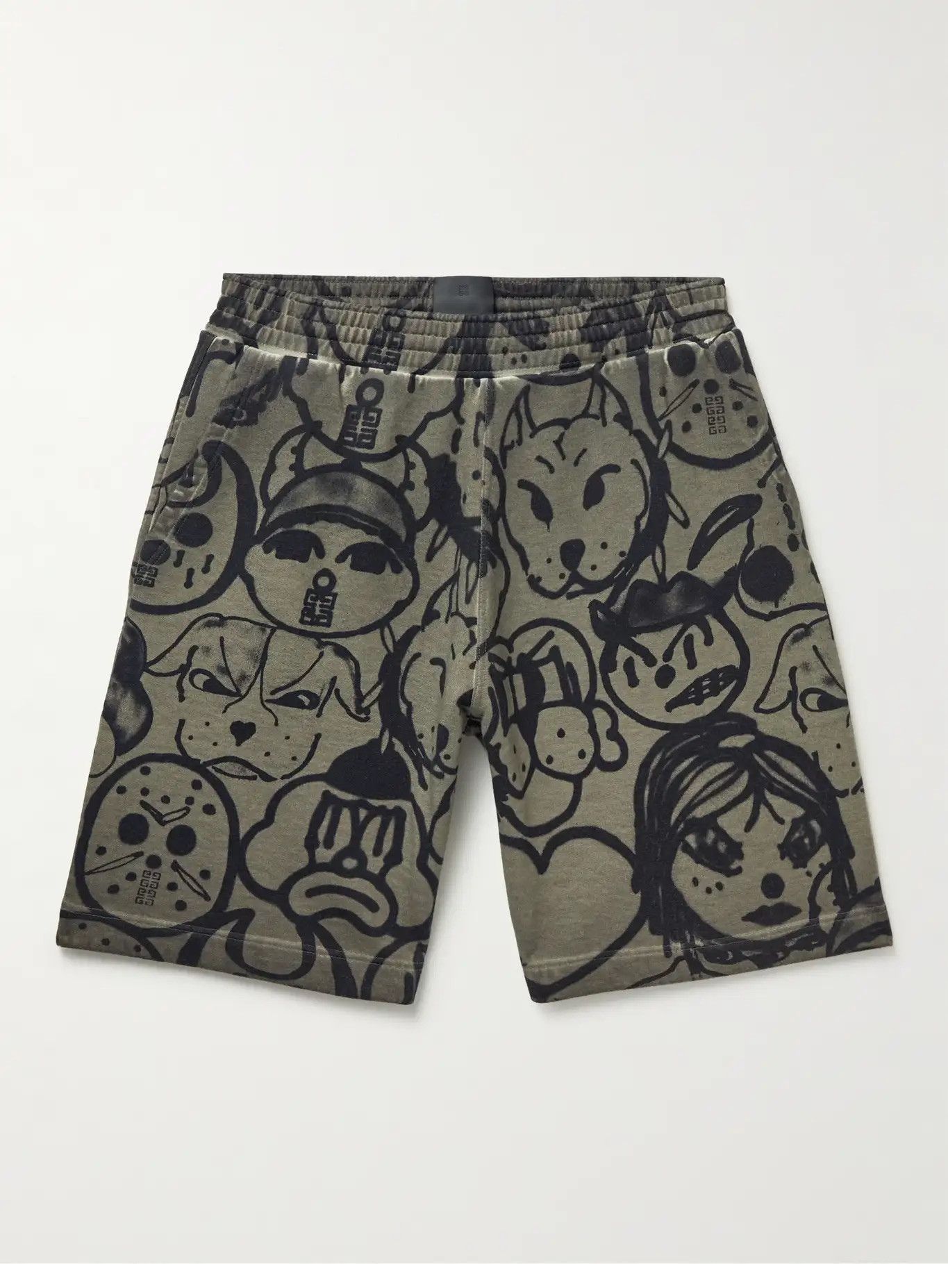 image of New Givenchy X Chito Shorts M in Army Green/Black, Men's (Size 32)